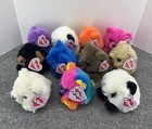 Puffkins By Swibco Bear Plush Lot Of 11 Stuffed Animals With Tags