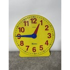 Learning Resources Big Time Student 12 Hour Clock 10 Non Geared Mini Clocks Lot