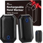 2 Pack 4000mah Hand Warmer 2 In 1 Electric Rechargeable Outdoors Camping Camping