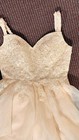 Sparkly Tulle Homecoming Dress Lot Of 2 Sizes 0 And 2 Gold Lace Prom Party Dress