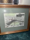 Rare Vintage S e Miller Lithograph Print 1970 Crosley Field Cincinnati Reds