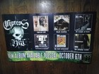 Rare Cypress Hill Iv 1998 Double Sided Adv 13x24 Promo Poster Unused Rap Hip Hop