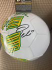 Pele Autographed Soccer Ball With Coa Size 5 Brazil