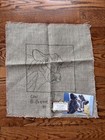 Rug Hooking Cow Pattern On Linen 10 X 10 Great For A Mat Or Pillow