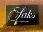Saks Physical e- Gift Card merchandise Credit  see Description   Value  40 05