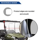 Full Windshield Fit For 2010-2014 Polaris Ranger 400 500 570 800 Midsize
