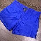 Vintage Birdwell Beach Britches Blue Board Shorts Surf Trunks Size 35 Read