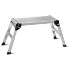 1-step Heavy-duty Aluminum Folding Step Stool  330 Lbs 