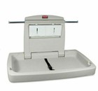 Rubbermaid Commercial 781888 Sturdy Station 2 Baby Changing Table - Platinum New