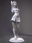 1 24 Resin Figure Model Kit Super Girl Unassembled Unpainted