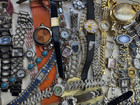 Vintage Watch Lot  40pc Parts Repair Waltham Geneva Pocket Pooh Steampunk Craft