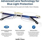 Noblu Vision Bluelight Glasses For Men   Women     Noblu Glasses No Blue Light Gla