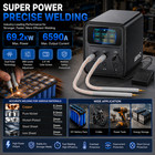 Awithz P120d 69 2kw Capacitor Spot Welder 999 Gears For 18650 Lifepo4 Battery