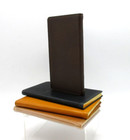 Address Book Personal Pocket Size 3x6  Soft Leather Cover Graphic Image Brown