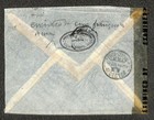 Portugal 615 618 627 Stamps S  Bento To New York Censored Airmail Cover 1944