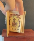    the Teddy Bears Come To Life    Vintage Mini Book Ornament 3    Taiwan Made - Rare