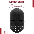 Ancient Replica Sugarloaf Helmet   Medieval Functional 18g Steel Armor   Black