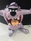 Warner Bros Looney Tunes Taz Tasmanian Devil Metallic Purple Plush Nanco Nwt