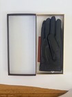 Feiqiaosh Black Leather Gloves  100  Leather Shell  100  Polyester Inside  S m