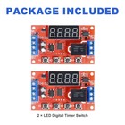 Dc 12v 10a Adjustable Time Delay Relay Module Led Digital Timer Control Switch