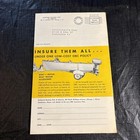 Vintage 1956 Outboard Boating Boats Marine Advertising Booklet