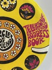 Vintage 1971 Circle Of Friends Round Telephone Address Book Made In Japan Flower