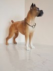 Vintage Breyer Glossy Chestnut Boxer Dog- 8 25  Tall Owned For Over 60 Years