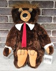 Donald Trump Trumpy Teddy Bear Original Authentic Deluxe 22  Plush Flag Nwt