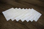 102 White On White Pre Cut Charm Pack 5  Squares 100  Cotton Fabric Quilt