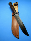 Wwii Ww2 Camillus  Usmc Mark 2 Fighting Knife W  Rare Care Tag Excellnnt Cond 
