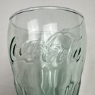 Vintage Light Green Libby Coca Cola Drinking Glass 6   