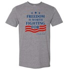 Charlie Kirk Quote  freedom Is Worth Fighting For  T-shirt