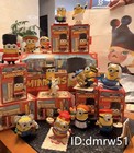Authentic Pop Mart Minions Bello World Confirmed Blind Box Figure Cut Toy Gift