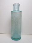 Antique Opodeldoc Liquid Aqua Medicine Bottle
