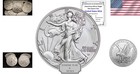 Collectible 1 Oz American Silver Eagle Coin - Mint State With 999 Silver Purity