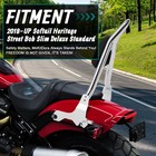 Softail Sissy Bar Backrest For Harley Deluxe Heritage Slim Street Bob 2018-up