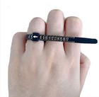 Ring Sizer Measuring Set Reusable Finger Size Gauge Standard  Ring Sizer