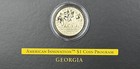 2019-s American Innovation Dollar  1 Reverse Proof Coin Georgia Coa Ogp