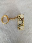 Vintage Mid-century Jeweled Fanning Address Book Keychain