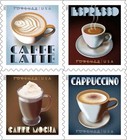 2021 Usps Sheet Of 20 First Class Letter Stamps Espresso Drinks 78  