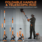 Drywall Sander Tool   8 5 Amp Popcorn Ceiling Removal Tool With 7 Variable Speed