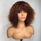 Women s Black African Small Curly Short Curly Hair Wig Long Hair Wig Short Curly
