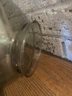 Vintage Mid Century Modern Smoked Glass Globe 8    X  3 1 4    Ceiling Fixture