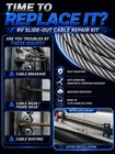 Accu-slide Cable Repair Kit 5 32 Stainless Steel Rv Slide Out Cable 22305 