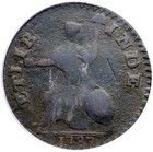 1787 M 1 1-a R-3 Pcgs F 15 Sm Head Right Connecticut Colonial Copper Coin