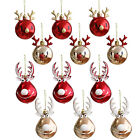2x Christmas Tree Balls Baubles Xmas Tree Hanging Ornament Home Party Decoration