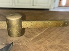 Antique Collectible Fairbanks Crows Foot Cast Iron And Brass Postal Scale