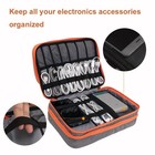 Multi-layer Travel Cable Organizer Bag Waterproof Electronic Accessories Case
