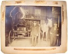 Vintage Fire Chief Photo Fire Chief Buggy   Horse At Fire Station 1890-1905 8x6