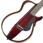 Yamaha Slg200scrb02 Slg200s Crb Silent Guitar Crimson Redburst Steel String